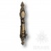 Ручка капля на подложке классика, античная бронза
