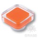 Ручка кнопка квадратная модерн, оранжевый