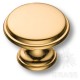 Ручка кнопка классика, глянцевое золото 24K