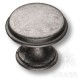 Ручка кнопка классика, античное серебро