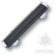  Ручка-скоба модерн, цвет черный 96 мм