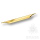 Ручка скоба модерн, глянцевое золото 160 мм